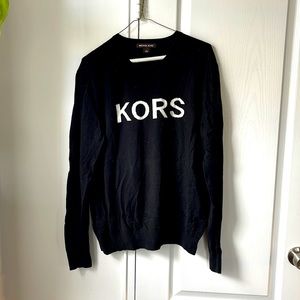 Michael Kors black sweater, size Large